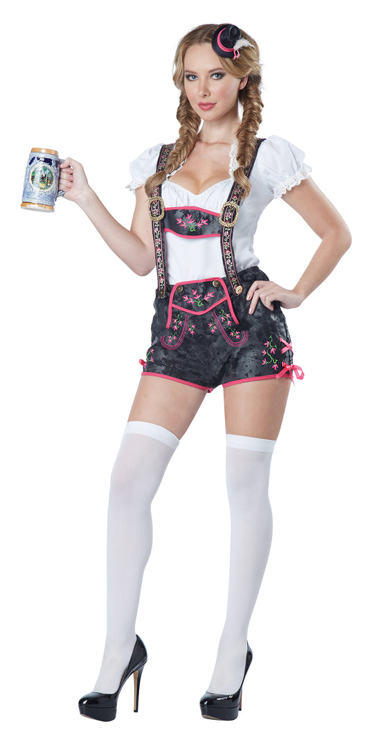 Flirty Lederhosen Woman Costume by California Costume only at  TeeJayTraders.com