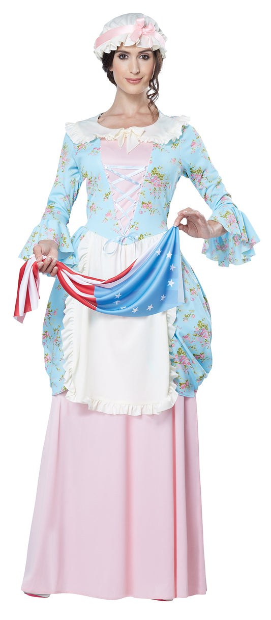 Colonial Lady Woman Costume by California Costume only at  TeeJayTraders.com