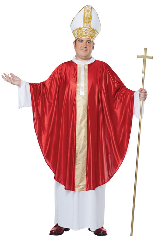 The Pope Men Plus Size Costume by California Costumes only at  TeeJayTraders.com