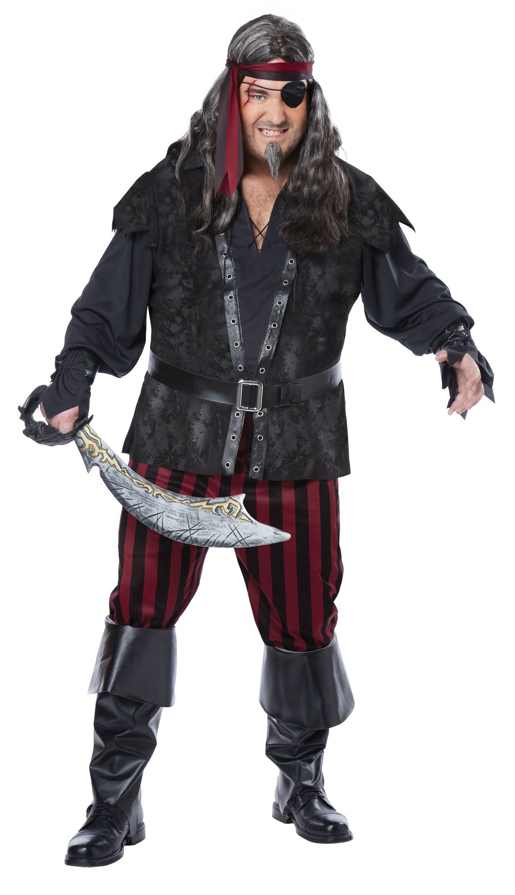 Ruthless Rogue Men Plus Size Costume by California Costumes only at  TeeJayTraders.com