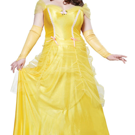 Princess Beauty Women Belle Plus Costume by California Costumes only at  TeeJayTraders.com
