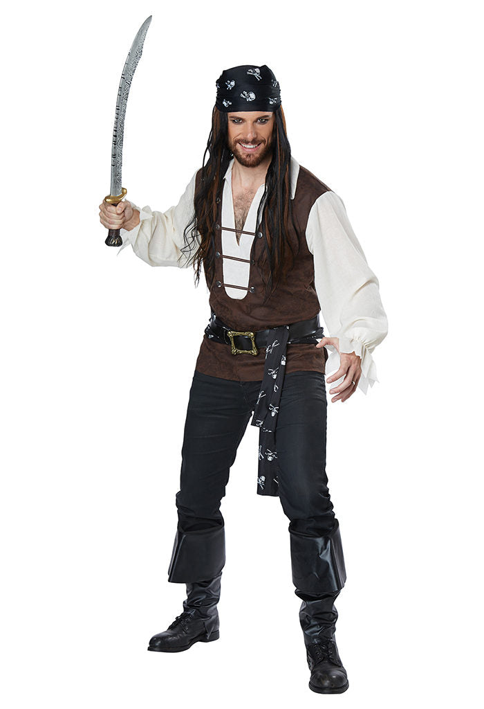 High Seas Adventurer Men Plus Costume by California Costumes only at  TeeJayTraders.com