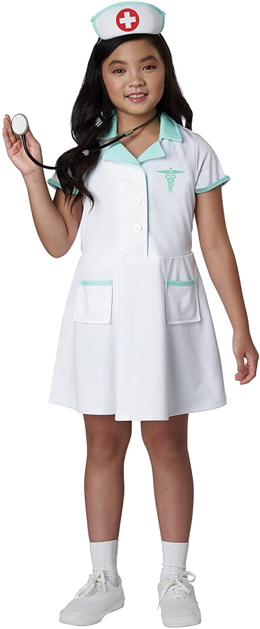 Playtime Nurse Girls Costume by California Costumes only at  TeeJayTraders.com