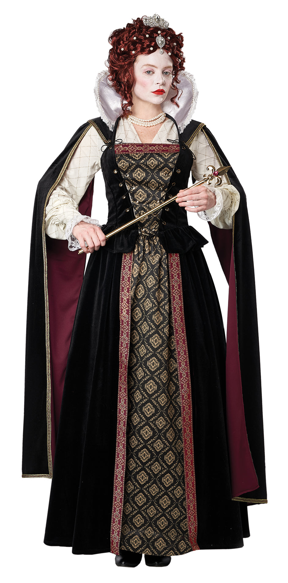 Elizabethan Queen Woman Costume by California Costume only at  TeeJayTraders.com