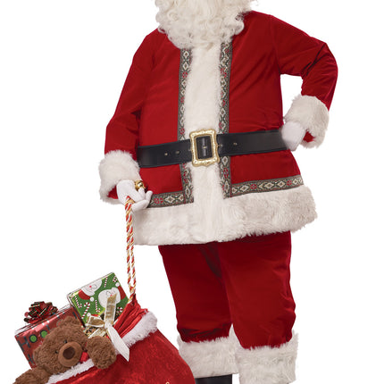 Deluxe Santa Claus Men Costume by California Costumes only at  TeeJayTraders.com