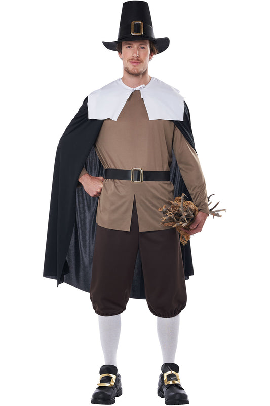 Mayflower Pilgrim Men Costume by California Costumes only at  TeeJayTraders.com