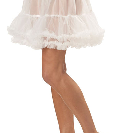Ruffled White Petticoat by California Costumes only at  TeeJayTraders.com