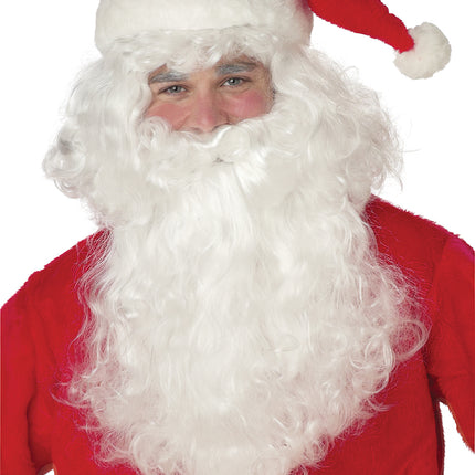 Santas Wig And Beard by California Costumes only at  TeeJayTraders.com