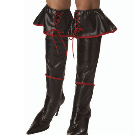 Pirate Boot Covers Deluxe by California Costume only at  TeeJayTraders.com