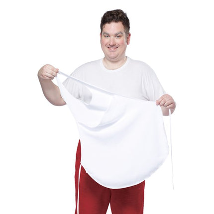 Santa Belly Stuffer Apron by California Costumes only at  TeeJayTraders.com - Image 2