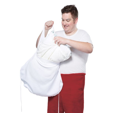 Santa Belly Stuffer Apron by California Costumes only at  TeeJayTraders.com - Image 3