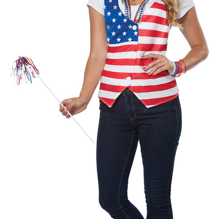 Patriotic Costume Kit Unisex by California Costumes only at  TeeJayTraders.com - Image 2