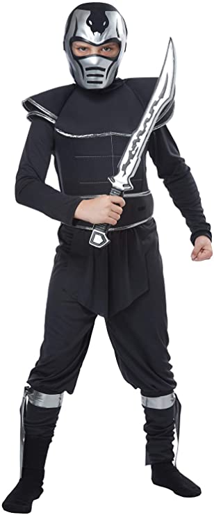 Ninja Face Mask And Sword Costume Accessory by California Costumes only at  TeeJayTraders.com - Image 2