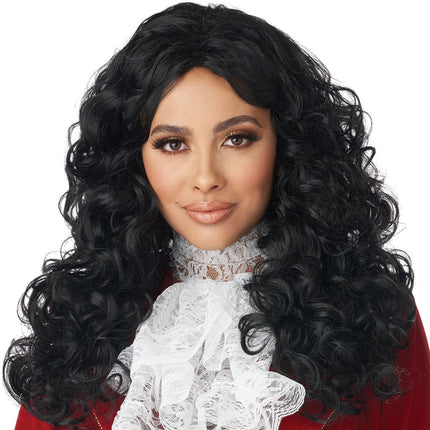 Curly Brunette Captain Hook Women Wig by California Costumes only at  TeeJayTraders.com