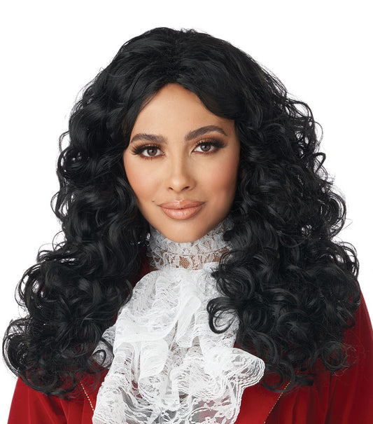 Curly Brunette Captain Hook Women Wig by California Costumes only at  TeeJayTraders.com