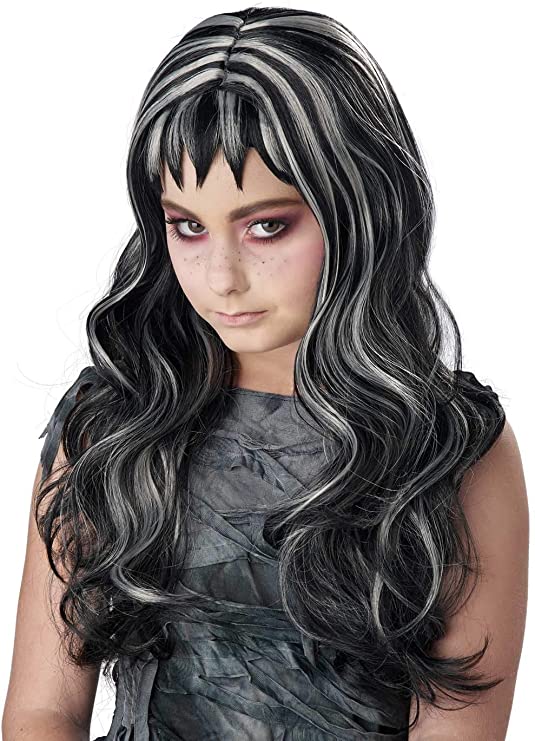 Gothic Streaks Girls Wig by California Costumes only at  TeeJayTraders.com