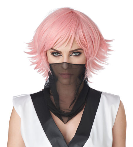 Feathered Rose Pink Women Wig by California Costumes only at  TeeJayTraders.com