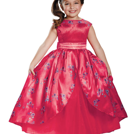Licensed Elena Of Avalor Disney Deluxe Princess Coronation Long Gown Costume by Disguise Costumes only at  TeeJayTraders.com