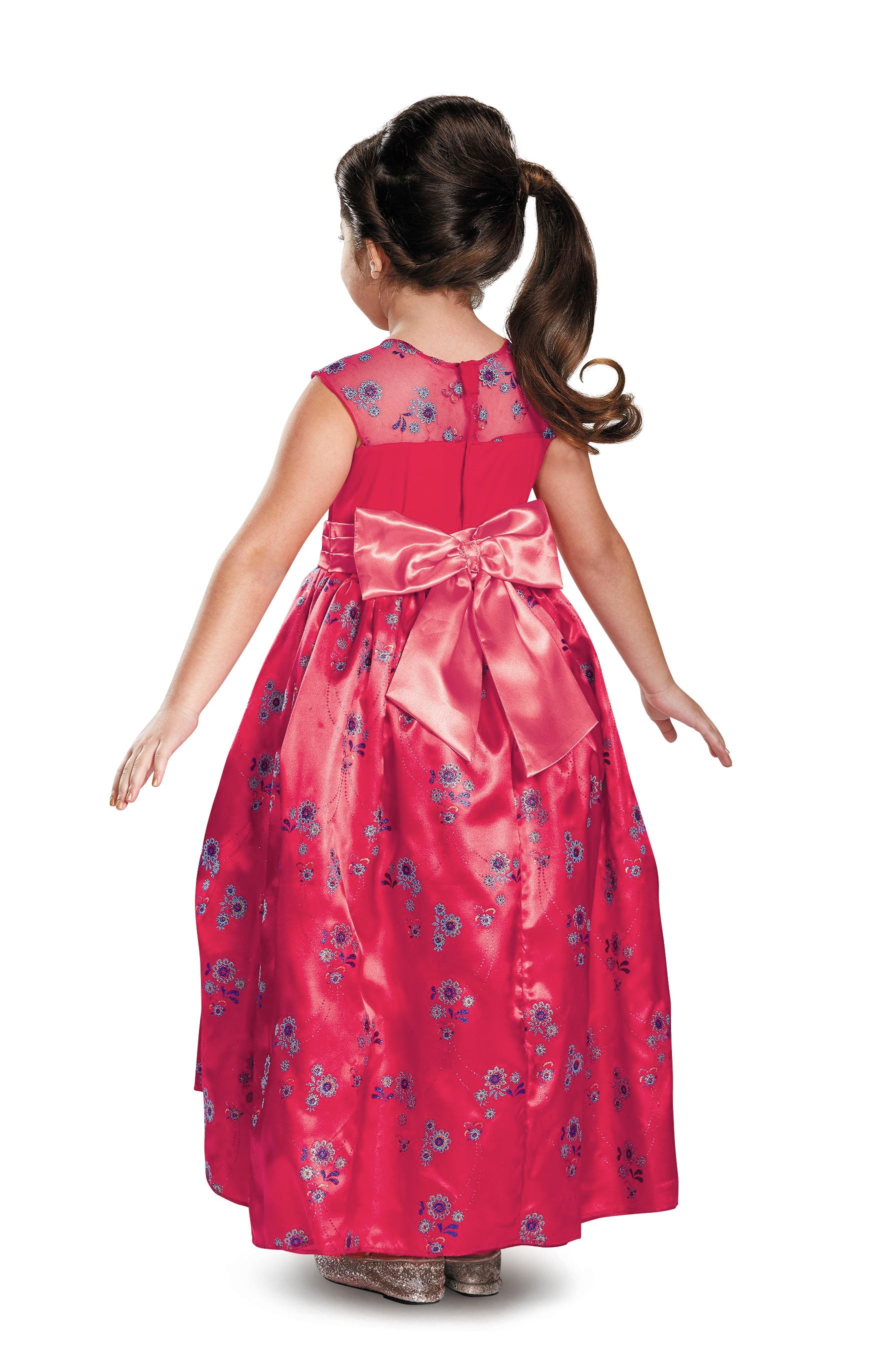 Licensed Elena Of Avalor Disney Deluxe Princess Coronation Long Gown Costume by Disguise Costumes only at  TeeJayTraders.com - Image 2