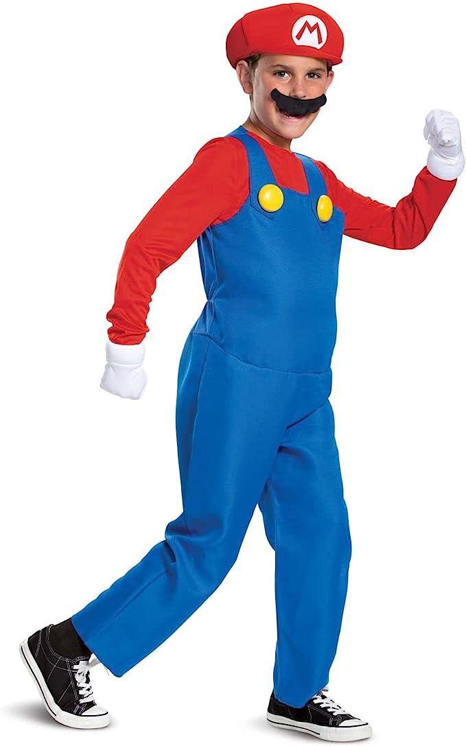 Super Mario Deluxe Boys Costume by Disguise only at  TeeJayTraders.com - Image 2