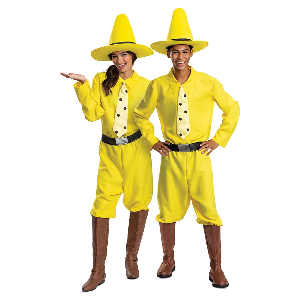 Person In The Yellow Hat Men Costume by Disguise Costumes only at  TeeJayTraders.com - Image 3