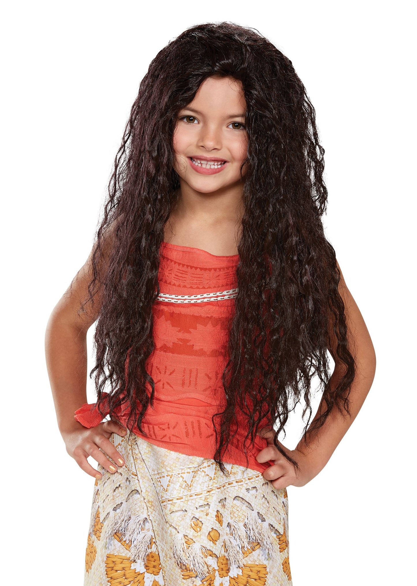 Moana Deluxe Girls Wig by Disguise only at  TeeJayTraders.com