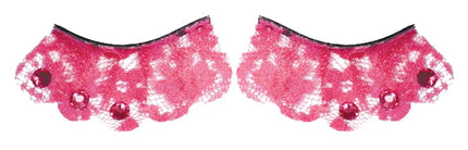 Pink Lace Eyelashes by Disguise Costumes only at  TeeJayTraders.com