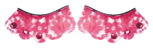 Pink Lace Eyelashes by Disguise Costumes only at  TeeJayTraders.com