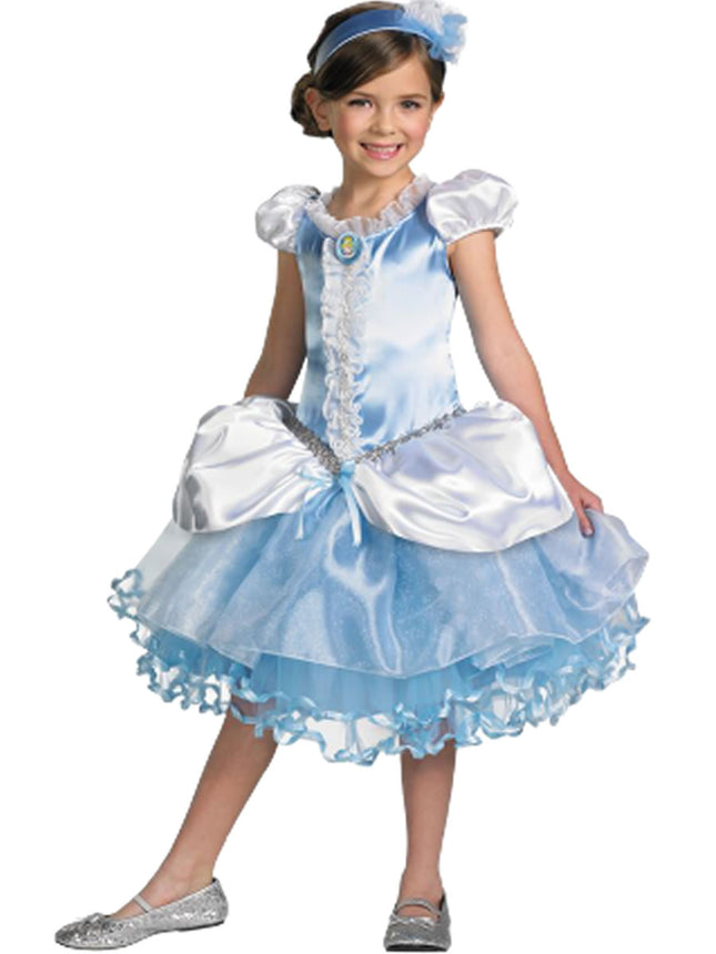 Cinderella Disney Princess Girls Costume by Disguise only at  TeeJayTraders.com
