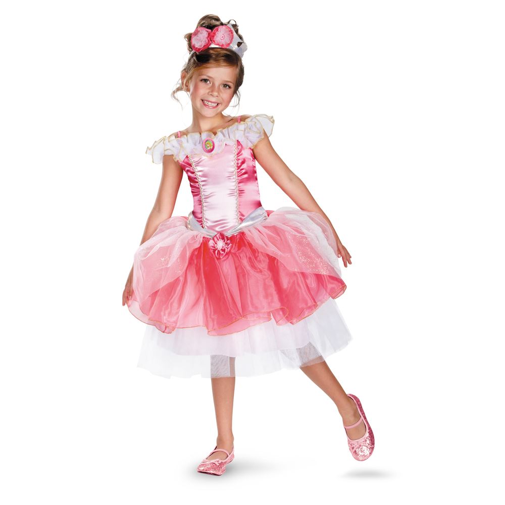 Aurora Disney Princess Girls Costume by Disguise only at  TeeJayTraders.com