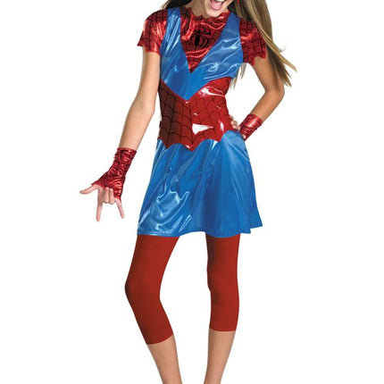 Spider Girl Tween Costume by Disguise only at  TeeJayTraders.com