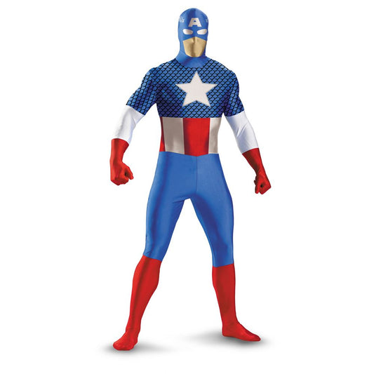 Boys Captain America Bodysuit Costume by Disguise only at  TeeJayTraders.com