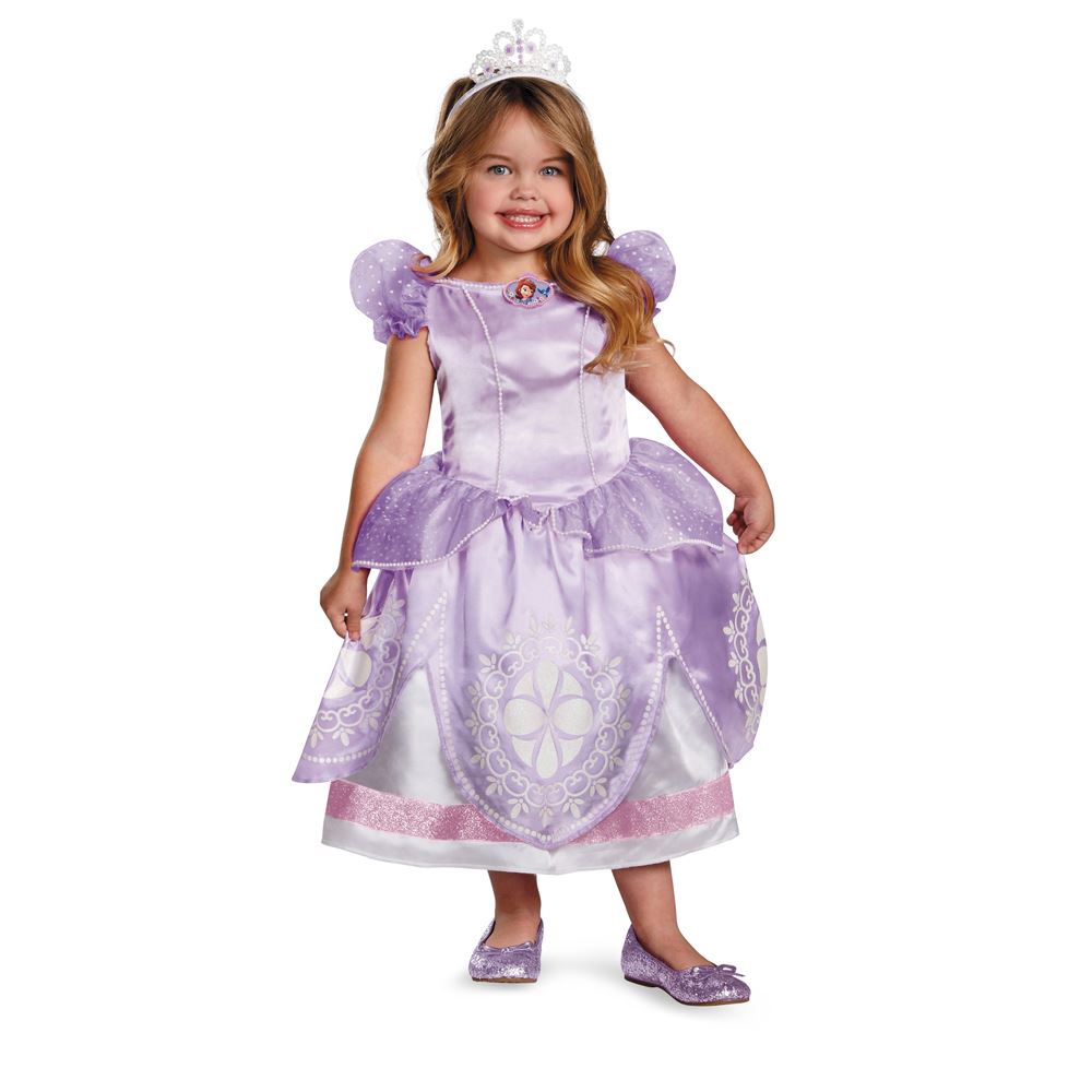 Sofia Disney Princess Girls Costume by Disguise only at  TeeJayTraders.com