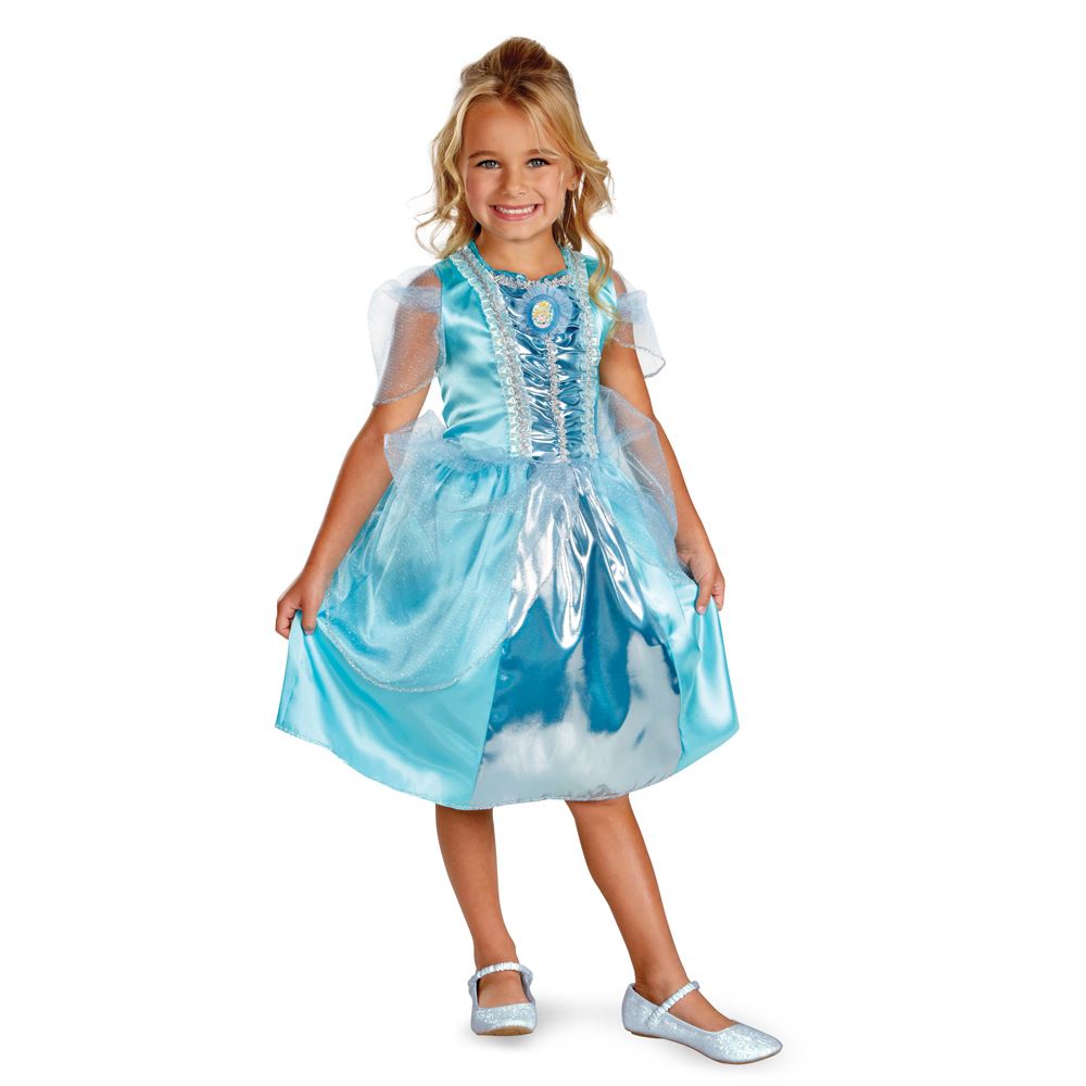 Cinderella Disney Princess Girls Costume by Disguise only at  TeeJayTraders.com