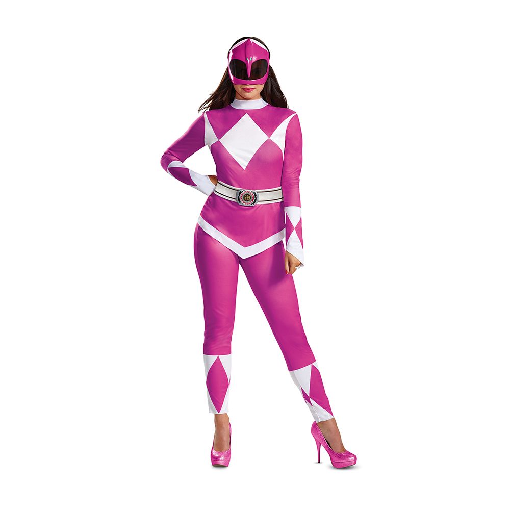 Pink Power Ranger Women Costume by Disguise Costumes only at  TeeJayTraders.com - Image 2