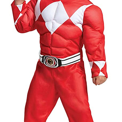 Red Ranger Muscle Costume Toddler by Disguise Costumes only at  TeeJayTraders.com