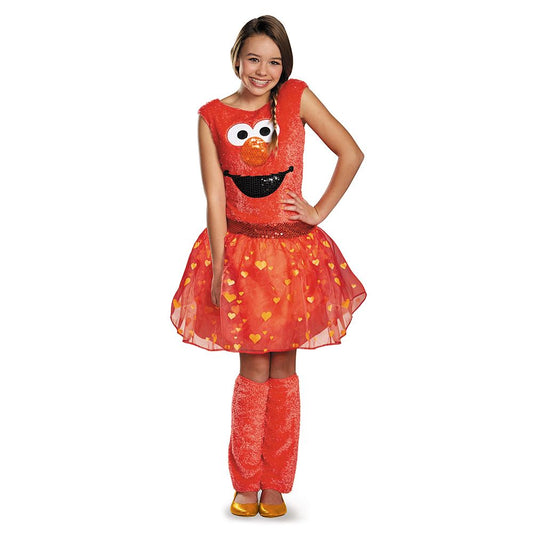 Sesame Street Elmo Girls Costume by Disguise only at  TeeJayTraders.com