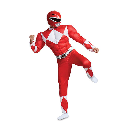 Red Ranger Muscle Men Costume by Disguise Costumes only at  TeeJayTraders.com