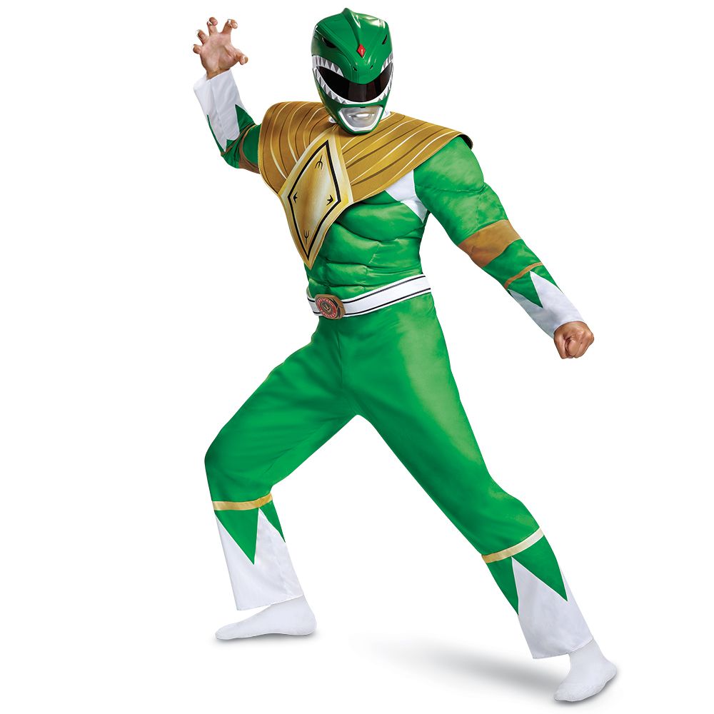 Green Ranger Muscle Men Costume by Disguise Costumes only at  TeeJayTraders.com