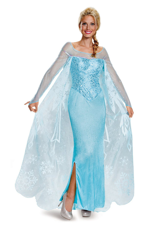 Elsa Disney Princess Woman Costume by Disguise only at  TeeJayTraders.com