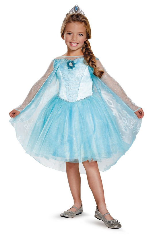 Elsa Frozen Disney Princess Girls Costume by Disguise Costumes only at  TeeJayTraders.com