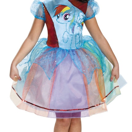 Rainbow Dash Girls Deluxe Pony Costume by Disguise Costumes only at  TeeJayTraders.com