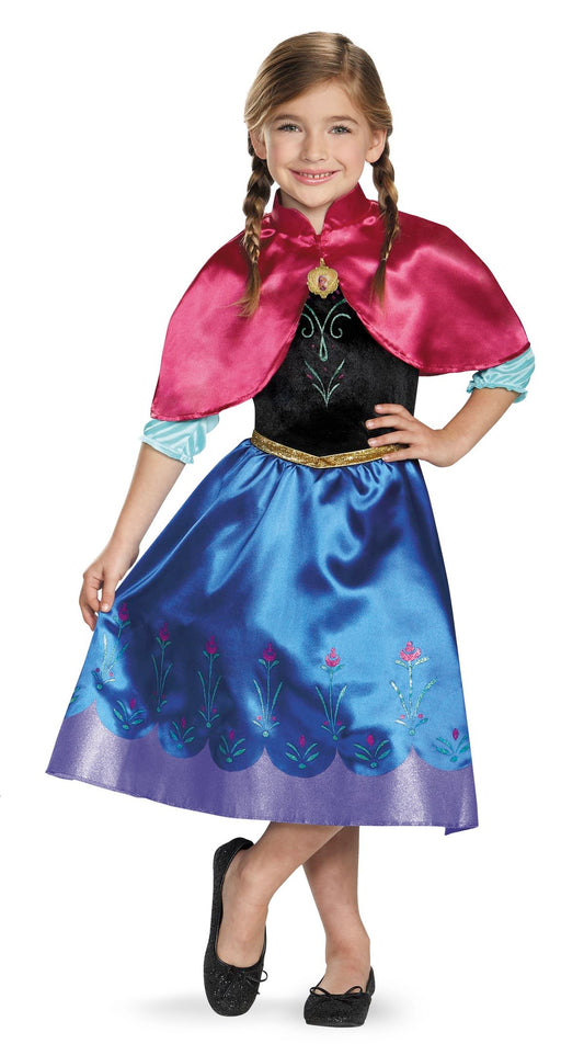 Anna Disney Princess Girls Frozen Costume by Disguise Costumes only at  TeeJayTraders.com