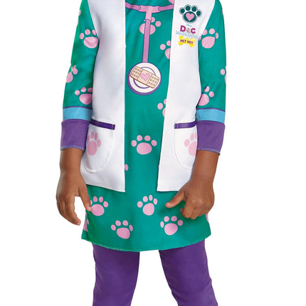 Doc Mcstuffins Pet Vet Girls Costume by Disguise Costumes only at  TeeJayTraders.com