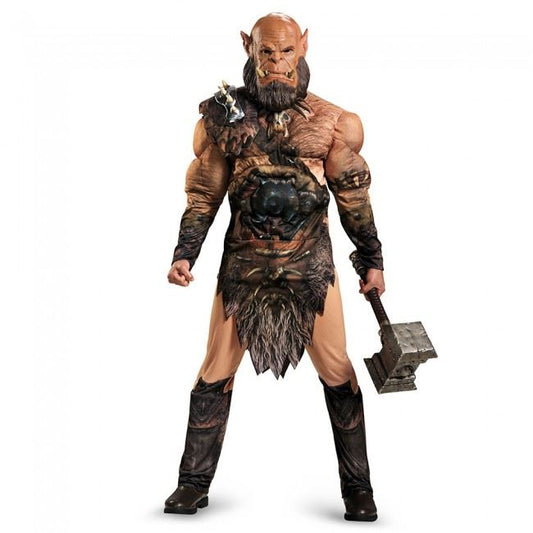 Orgrim Deluxe Muscle Warcraft Men Costume by Disguise Costumes only at  TeeJayTraders.com