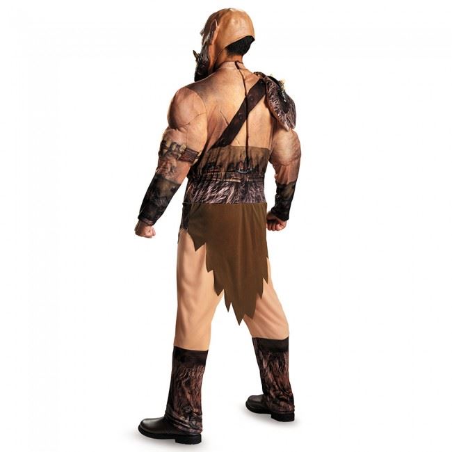 Orgrim Deluxe Muscle Warcraft Men Costume by Disguise Costumes only at  TeeJayTraders.com - Image 2