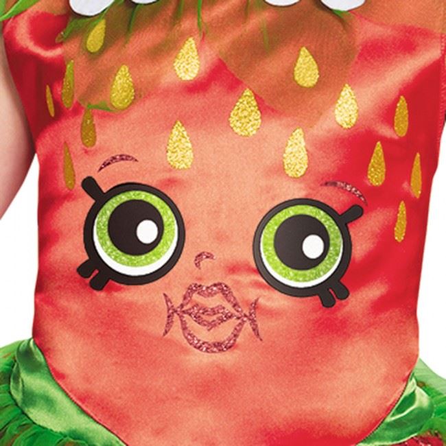 Strawberry Shopkins Girls Costume by Disguise Costumes only at  TeeJayTraders.com - Image 2