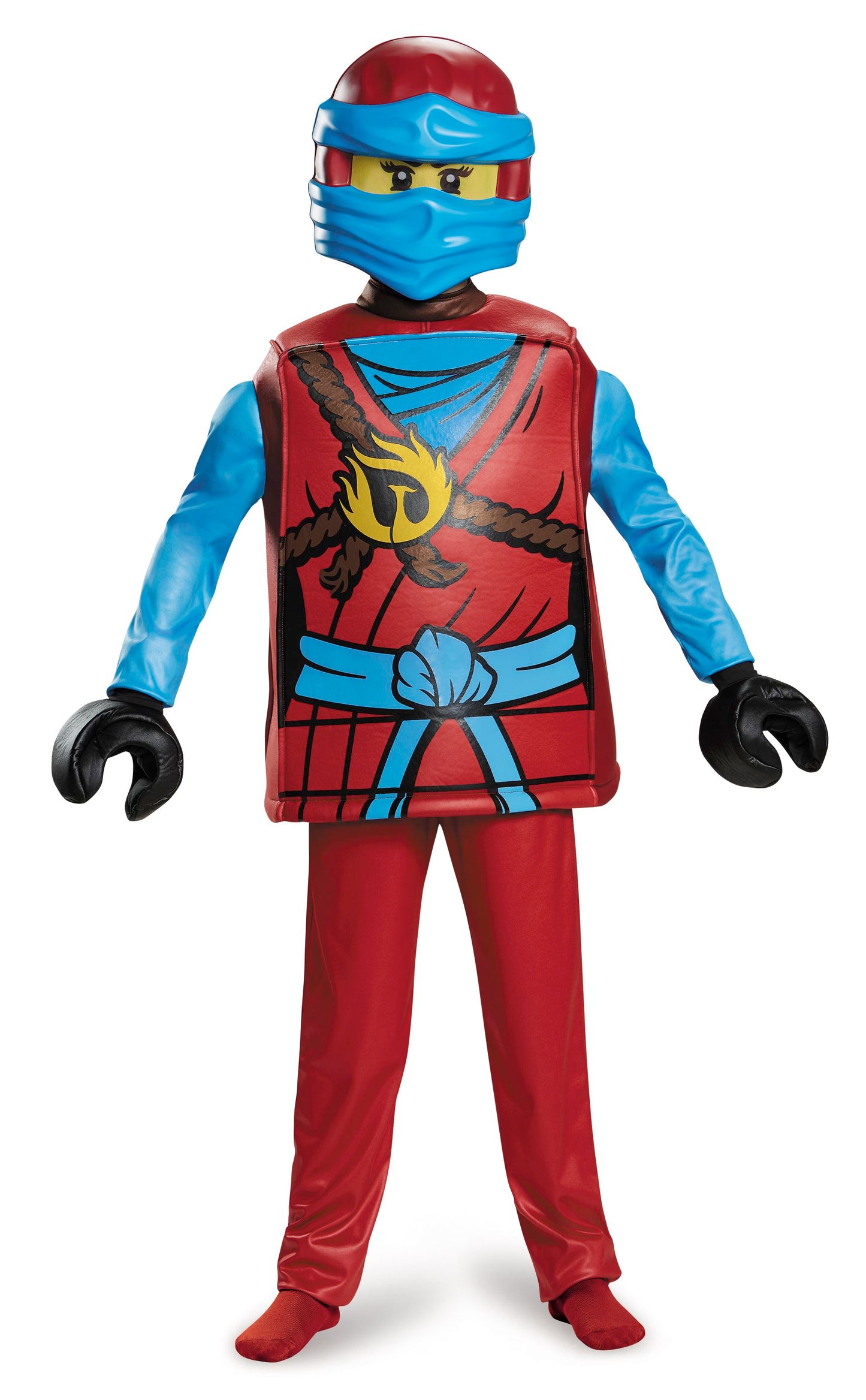 Ninjago Nya Deluxe Boys Lego Costume by Disguise Costumes only at  TeeJayTraders.com