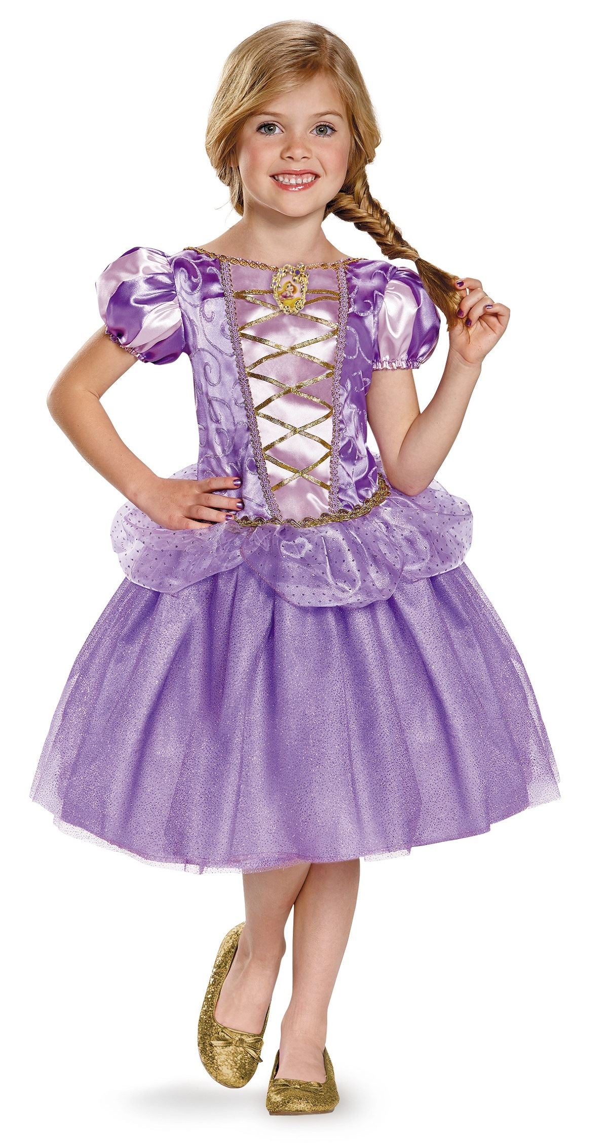 Rapunzel Girls Disney Princess Costume by Disguise only at  TeeJayTraders.com