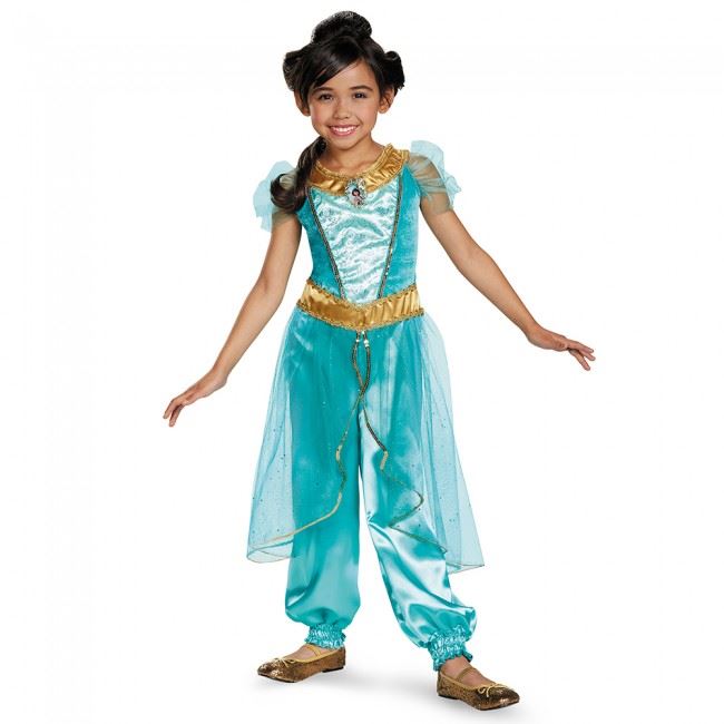 Jasmine Disney Princess Girls Costume by Disguise only at  TeeJayTraders.com